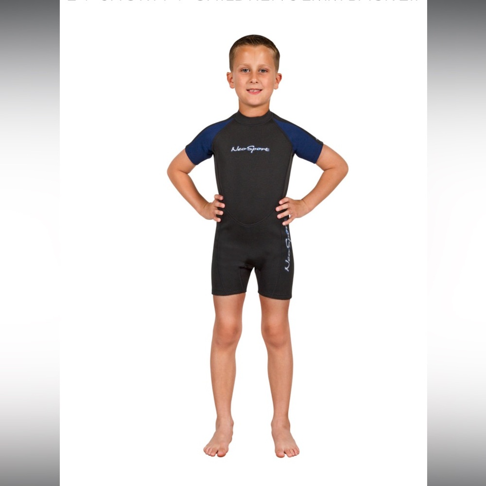 NeoSport Wetsuit size 8 2MM BACK ZIP SHORTY